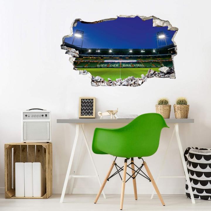 Produktbild SV Werder Bremen 3D SVW Weserstadion Tribüne (36 x 60 cm)