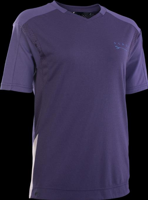Produktbild ION Bike Jersey Scrub Amp SS BAT women - dark-purple (XL)