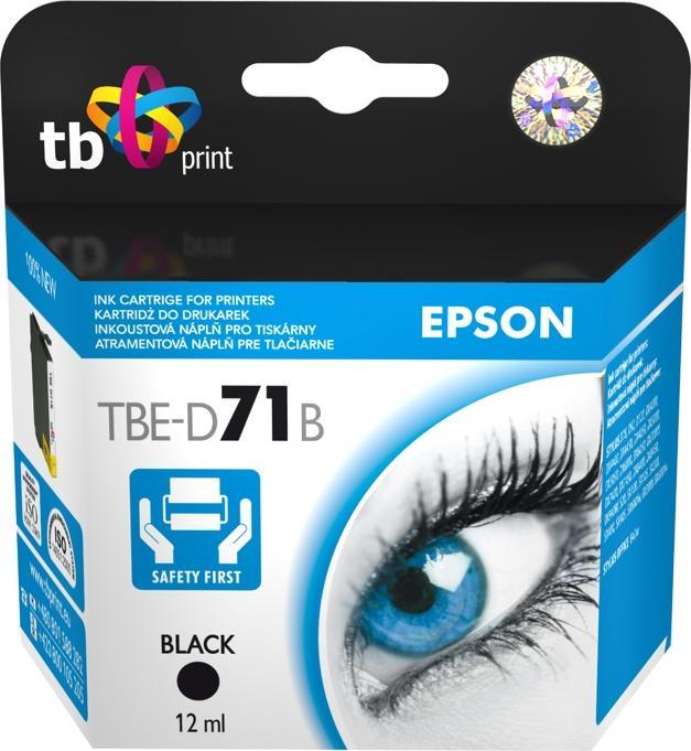 Tusz do Epson T071140 TBE-D71B BK 100% nowy (CF)