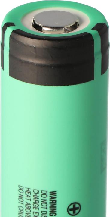 Actual product image Panasonic Battery NCR18650A unprotected (3100 mAh)