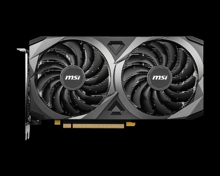 Actual product image MSI GeForce RTX 3060 Ventus 2X 12G OC (12 GB)