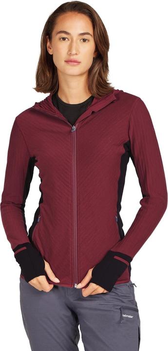 Produktbild Icebreaker Women's Descender L/S Zip Hood (S)