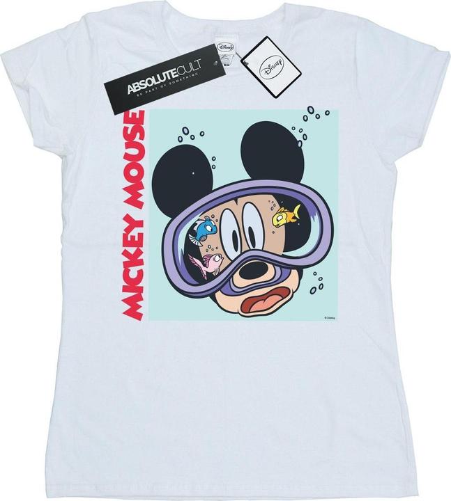Immagine prodotto Disney Mickey Mouse Under Water Maglietta Donna (S)