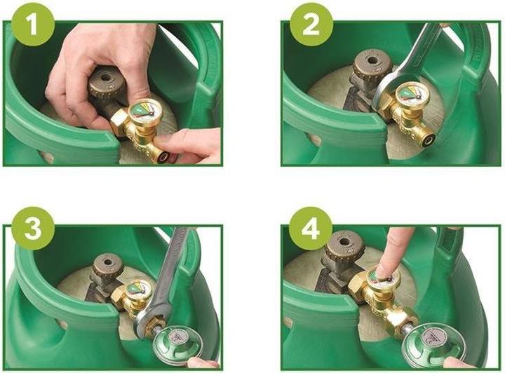 Produktbild ProPlus GasStop Notschlussarmatur für Propangasflaschen NL