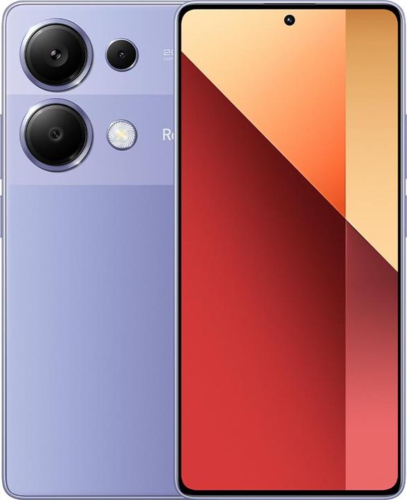 Immagine prodotto Xiaomi Redmi Note 13 Pro (256 GB, Lavanderia viola, 6.67", Doppia SIM Ibrida, 200 Mpx, 4G)