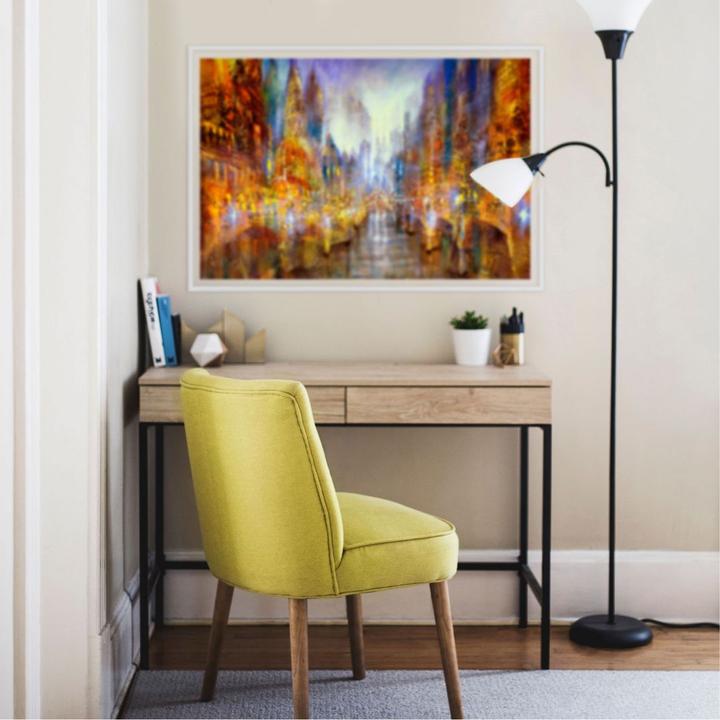 Image du produit Trenddeko Schmucker - Ville lumière (100 x 70 cm)