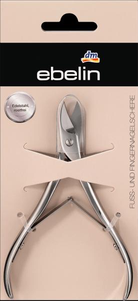 Image du produit dm ebelin Ciseaux à ongles pour les pieds et les doigts