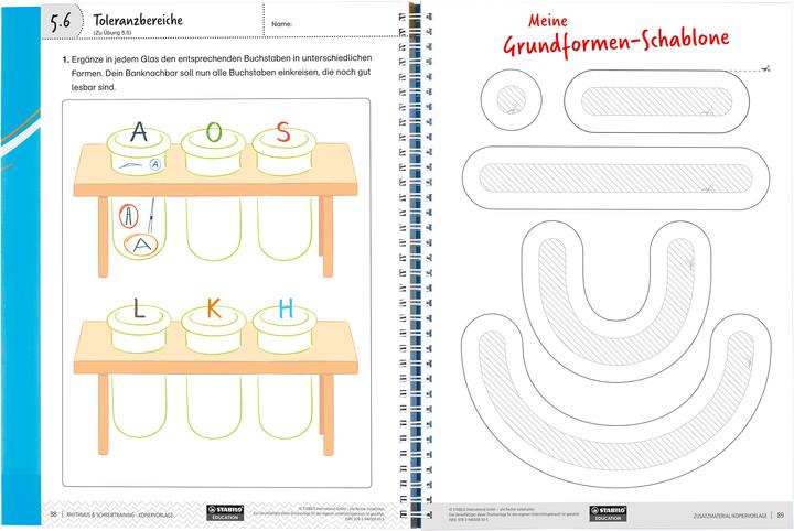 Produktbild STABILO Praxisbuch Schreibmotorik für Kinder in der 1./2. Klasse - Schreiben lernen leicht gemacht (Deutsch, Christian Marquardt, Karl Söhl, 2019)
