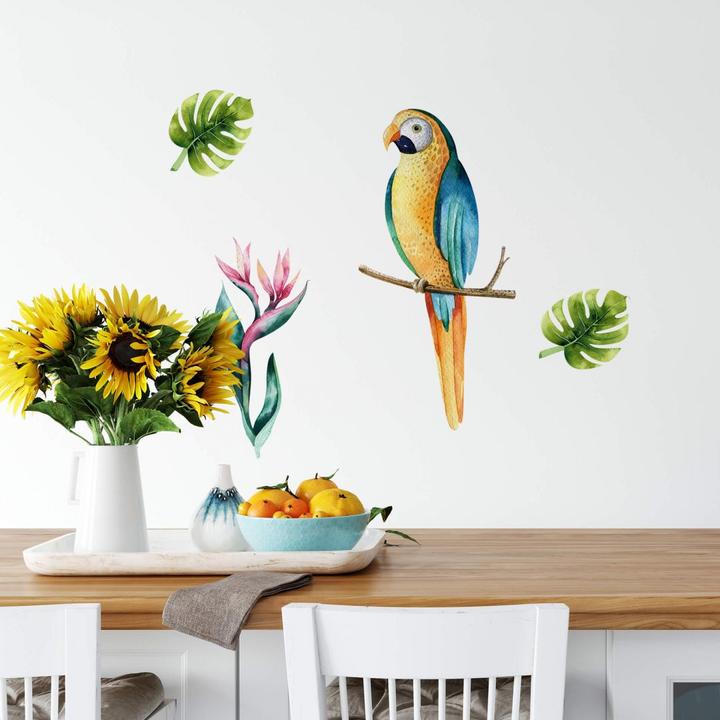 Produktbild Trenddeko Papagei 03 (71 x 100 cm)