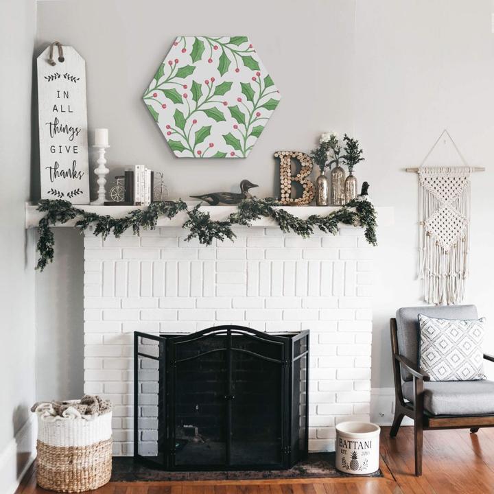 Image du produit Trenddeko Branches de gui (55 x 47 cm)