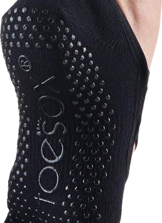 Actual product image Toesox Womens/Ladies Elle Gripped Half Toe Socks (M)