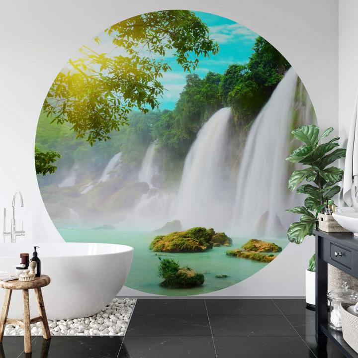 Actual product image Trenddeko Blue Lagoon (Ø 236 cm)