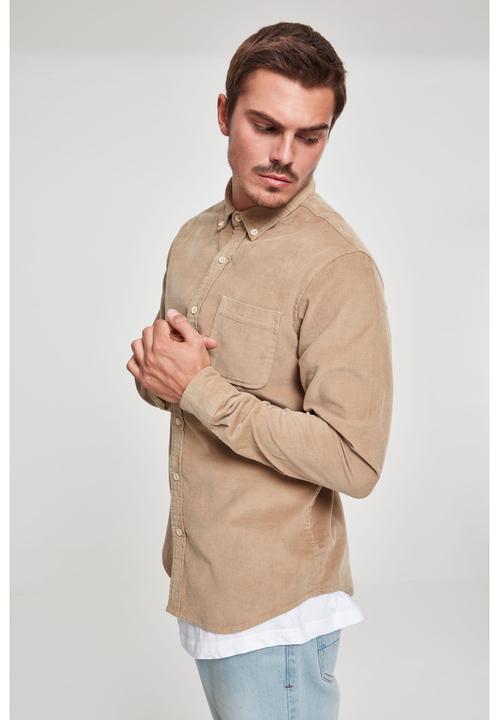Produktbild Urban Classics UC Plus Size Corduroy Shirt (S)