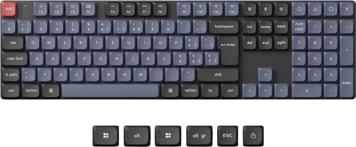 Immagine prodotto Keychron K5 Pro (CH, Cablato, Senza fili)