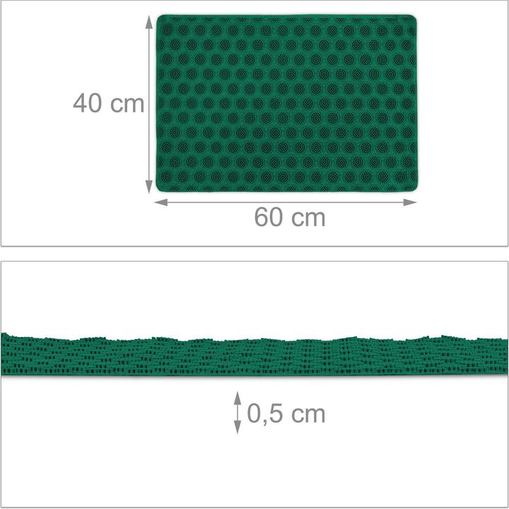 Produktbild Relaxdays Fussmatte (60 x 40 x 0.5 cm)