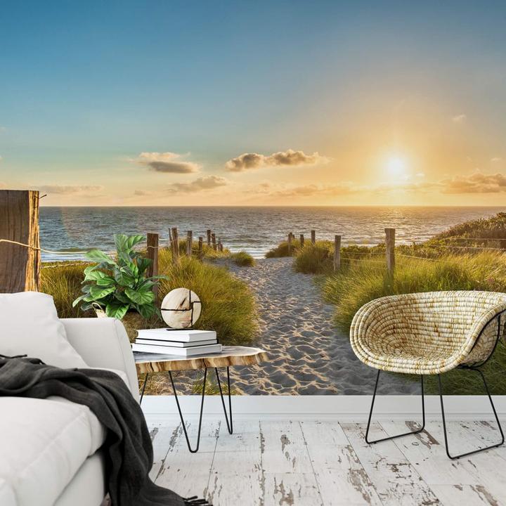 Actual product image Trenddeko Sunset at the Baltic Sea (384 x 260 cm)