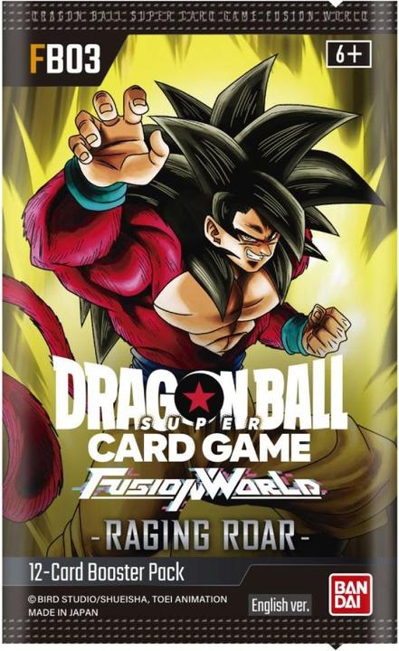 Image du produit Dragon Ball Fusion World 03 Booster Box FB03 EN (Anglais, Pack de boosters)