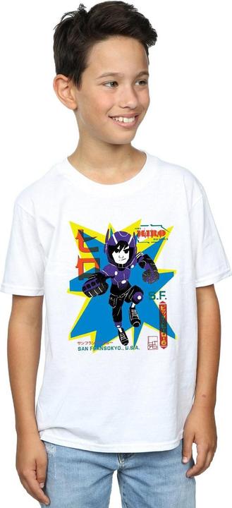Actual product image Disney Boys Big Hero 6 Hiro Anime T-Shirt (152, 158)