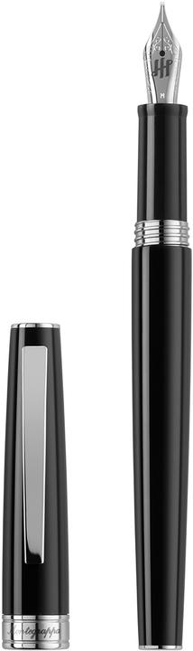 Actual product image Montegrappa Isa1r2ac Armonia Fountain Pen, Black F