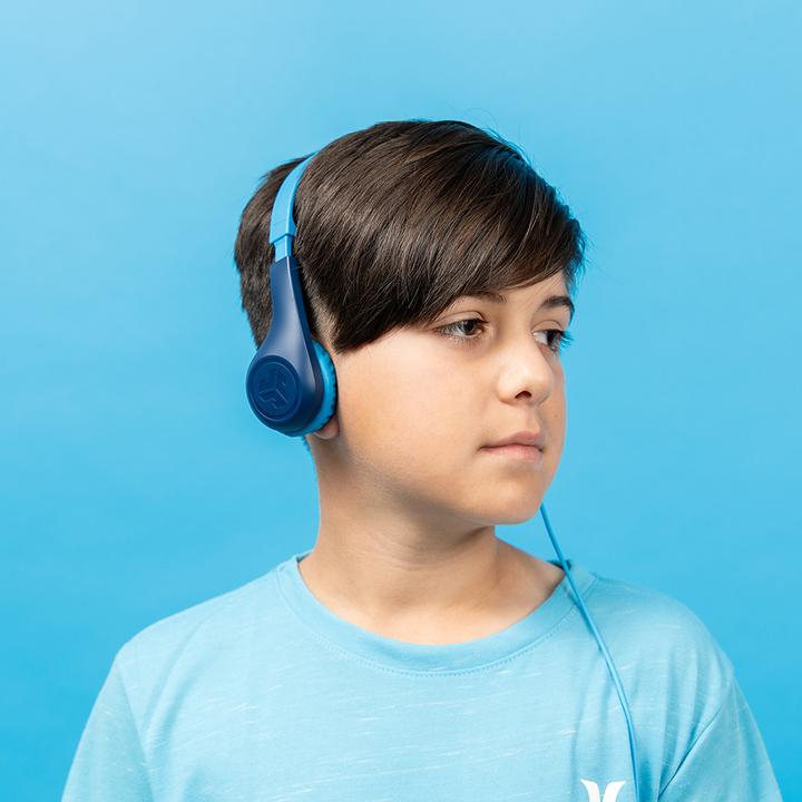 Produktbild JLab Audio JLAB JBuddies Pop Headphones On Ear blue,wired