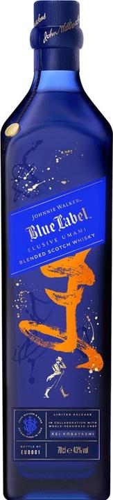 Actual product image Johnnie Walker Blue Label Elusive Umami + GB 43% Vol. 0,7l (Blended Whisky, 1 x 70 cl)