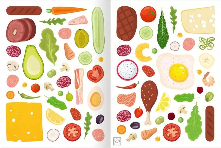 Actual product image First Stickers - Favourite Food