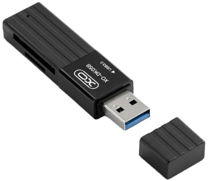 Actual product image xO card reader 2 in 1 DK05B USB 3.0 black (USB 3.0)