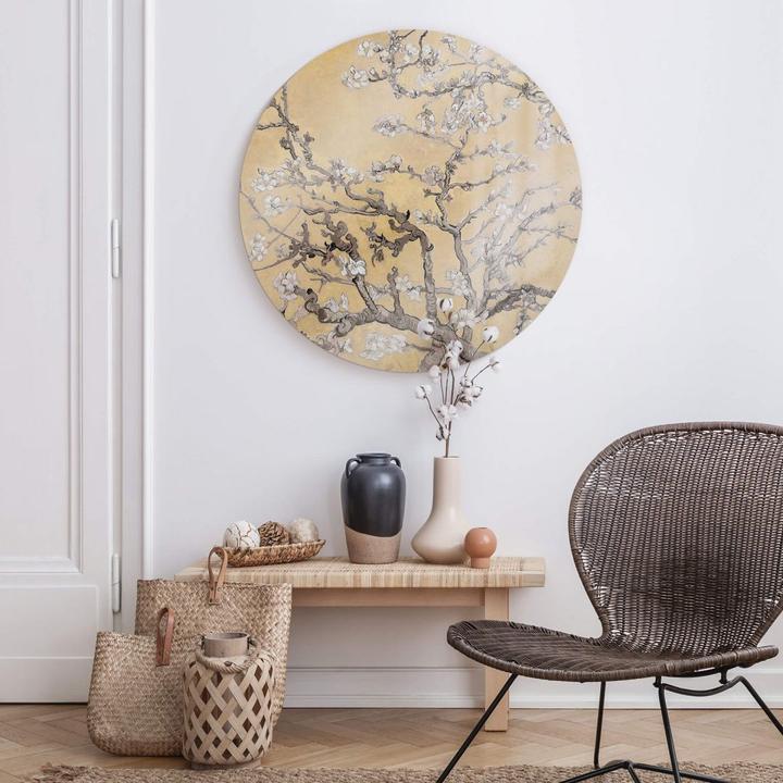 Produktbild Trenddeko van Gogh - Mandelblüte Creme (Ø 30 cm)