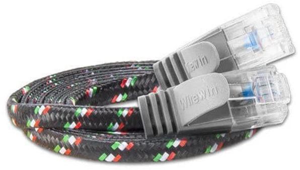 Immagine prodotto Wirewin Cavo di rete con rivestimento in nylon (UTP, CAT6, 0.25 m)