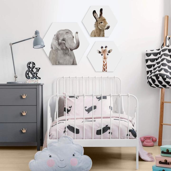 Image du produit Trenddeko Bébé girafe (55 x 47 cm)