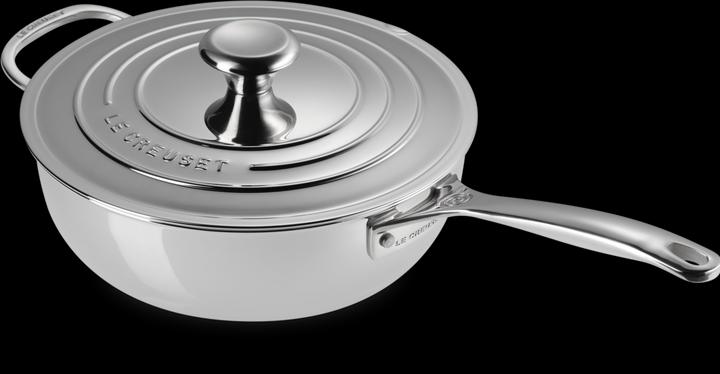 Actual product image Le Creuset 3-ply Plus (24 cm, Frying pan, Stainless steel)