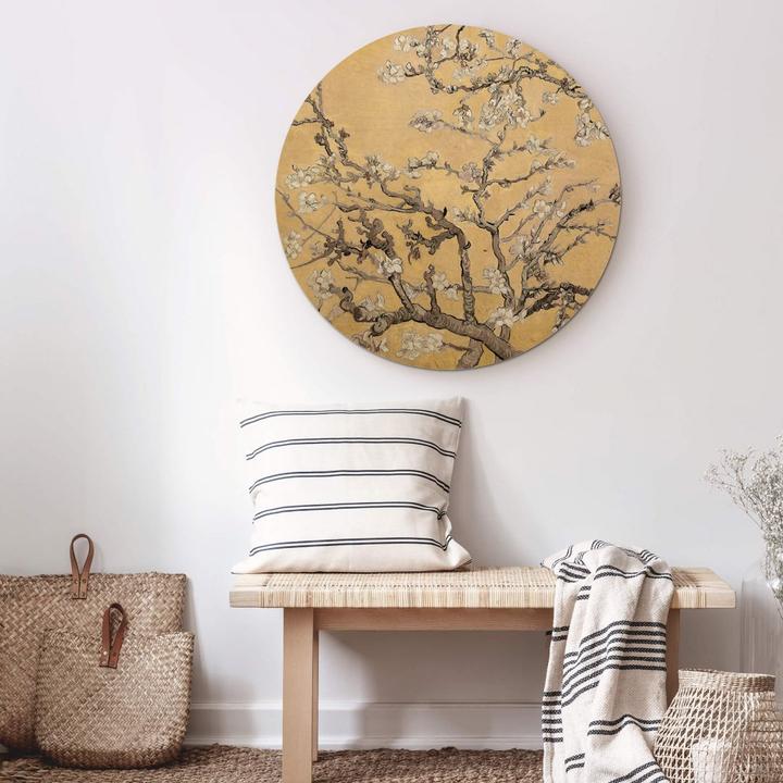 Produktbild Trenddeko van Gogh - Mandelblüte Creme (Ø 30 cm)