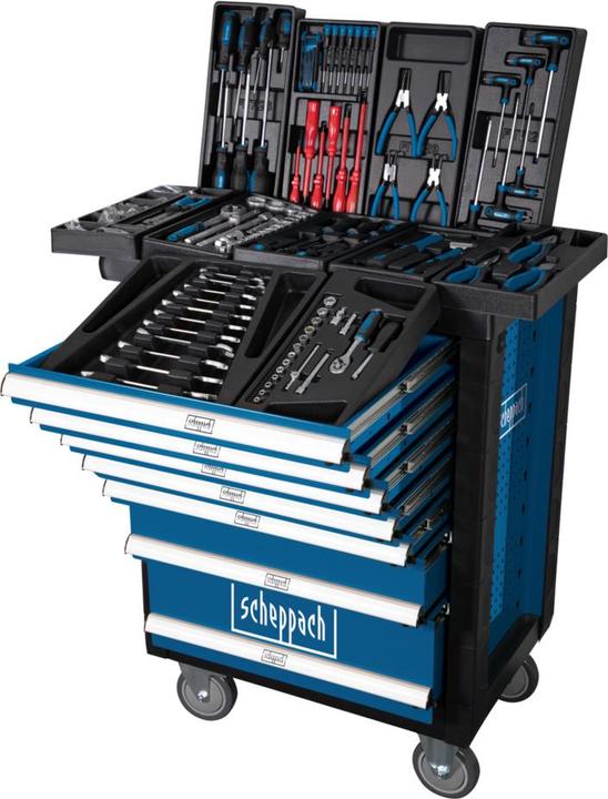 Scheppach TW1000 Chariot d'atelier 263 pcs. (7 x)