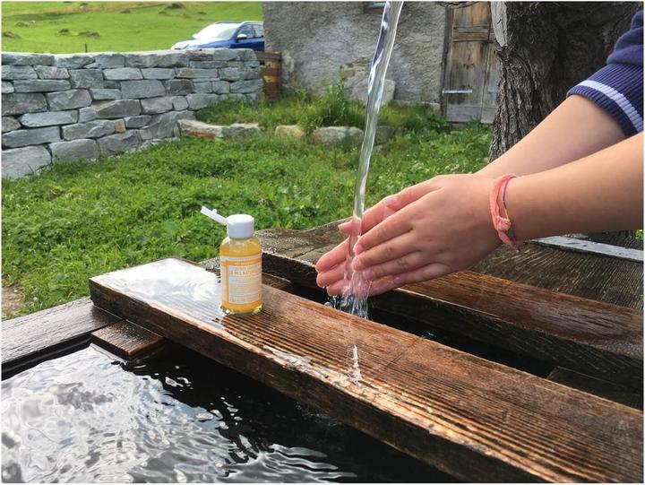 Actual product image Dr. Bronner's 18-in-1 Citrus-Orange (Liquid soap, 60 ml)