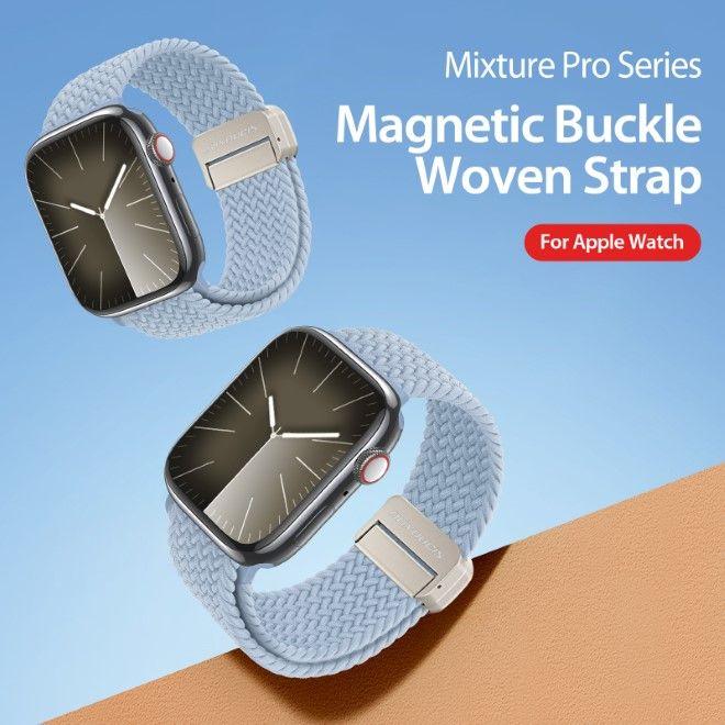 Produktbild Dux Ducis Mixture Pro Armband Apple Watch 38mm/40mm/41mm - Hellblau (41 mm, 38 mm, 40 mm, Nylon)