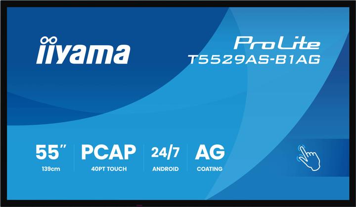 iiyama LFD ProLite T5529AS-B1AG (3840 x 2160 Pixel, 54.60")