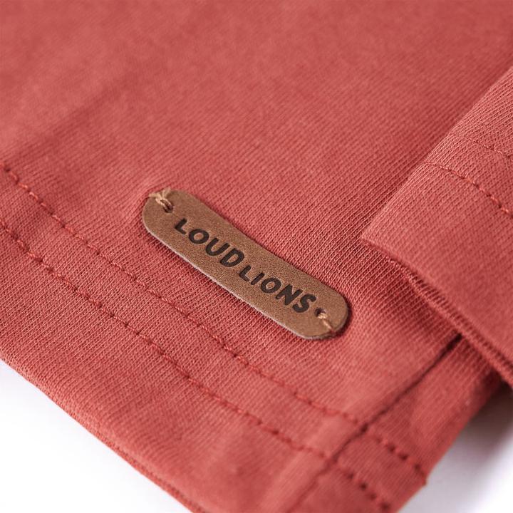 Immagine prodotto VidaXL Camicia a maniche lunghe per bambini Henna 104,Materiale: 100 (104)