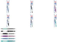 Produktbild Herlitz Kugelschreiber my.pen Schwarz Weiss Silber (Schwarz, Weiss, 1 x)