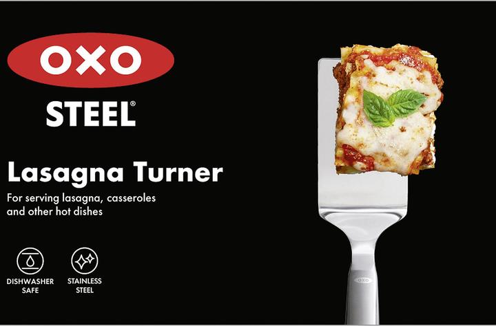 Actual product image OXO Steel lasagna turner, 27cm (Tart knife)