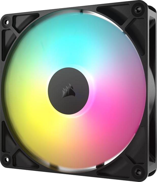 Actual product image Corsair RS ARGB PWM fan - 140 mm, black (140 mm, 1 x)