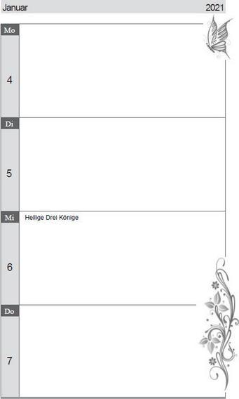 Image du produit Calendrier 2021 (A5, Couverture rigide)