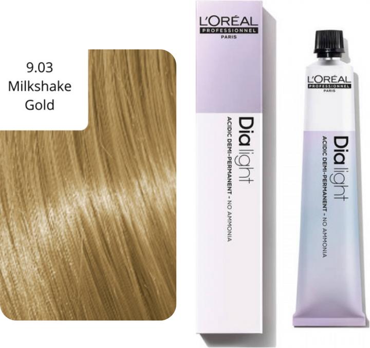 Actual product image L'Oréal Professionnel Slide Light (9.03 Milkshake Gold)