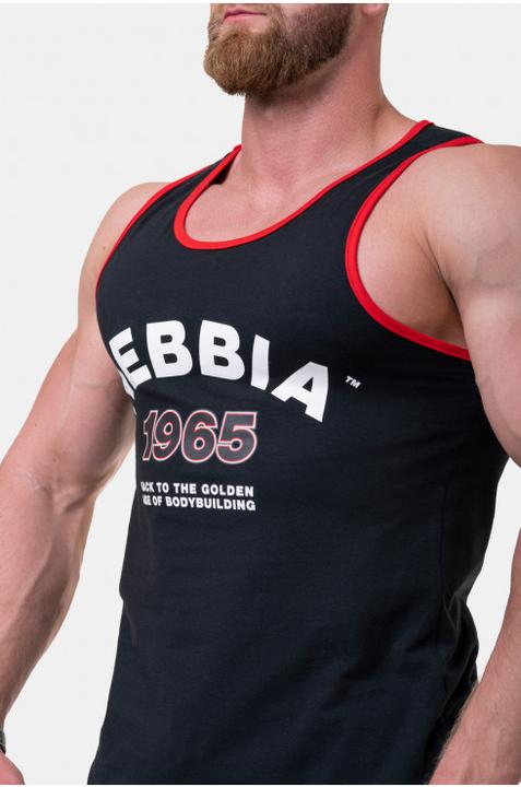 Image du produit Nebbia Débardeur Old School Muscle 193 Black (XXL)