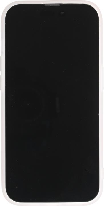 Actual product image PhoneLook Coque silicone rigide mat avec effet marbre imprimé saumon (Apple iPhone 14 Pro)