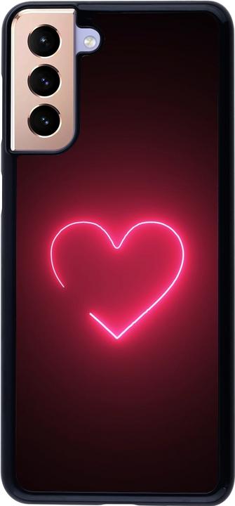 Image du produit PhoneLook Coque Valentine 2023 single neon heart (Samsung Galaxy S21+ 5G)
