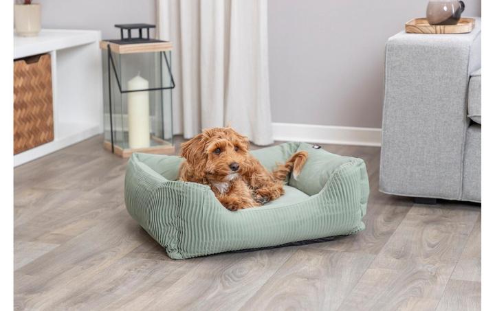 Produktbild Trixie Hunde-Bett Marley, 80 × 60 cm, Salbei (Hund)