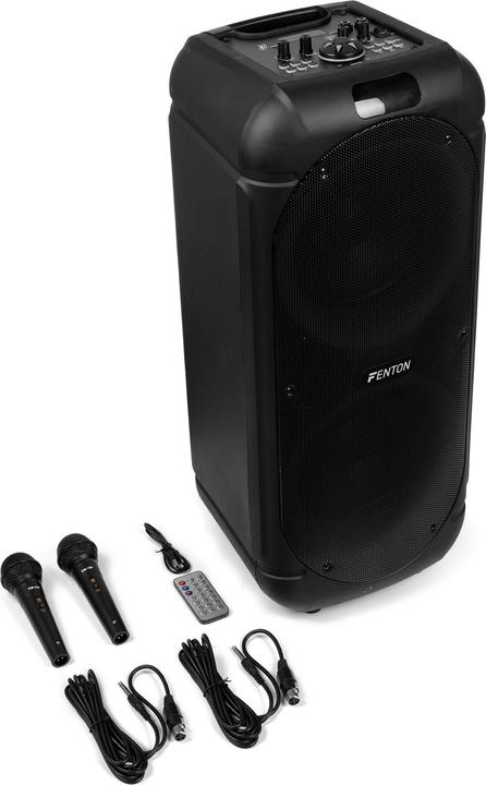 Image du produit Fenton Party Speaker - Track510 party box met Bluetooth en lichteffecten - Met (6 h, Fonctionnement sur secteur, Fonctionnement sur batterie)