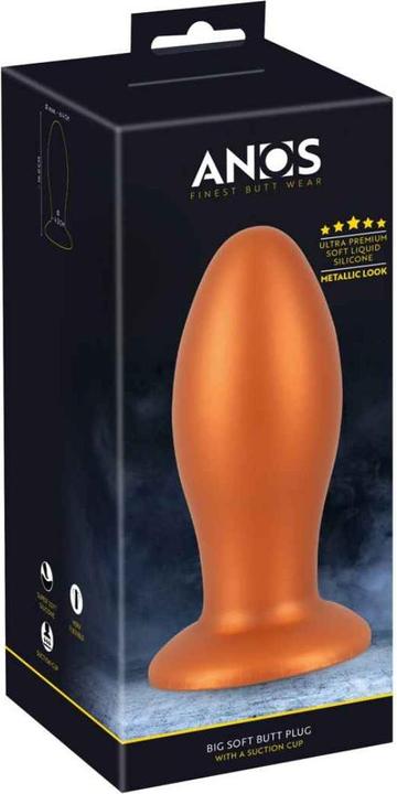 Image du produit Anos Soft Butt Plug avec coupelle d'aspiration