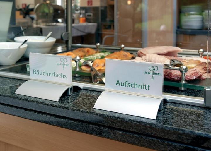 Produktbild Durable Tischnamensschild, Acryl mit Aluminiumfuss