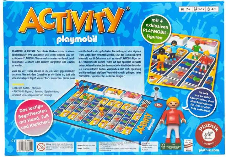 Produktbild Piatnik Activity Playmobil (Deutsch)